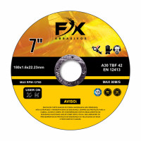 DISCO CORTE 180X1,6X22 INOX (FIXAR) *